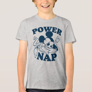 Mickey Mouse Power Nap Tri-Blend Shirt