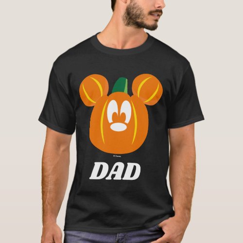 Mickey Mouse Pumpkin Dad T_Shirt