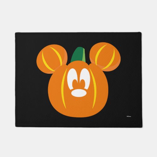 Mickey Mouse Pumpkin Doormat