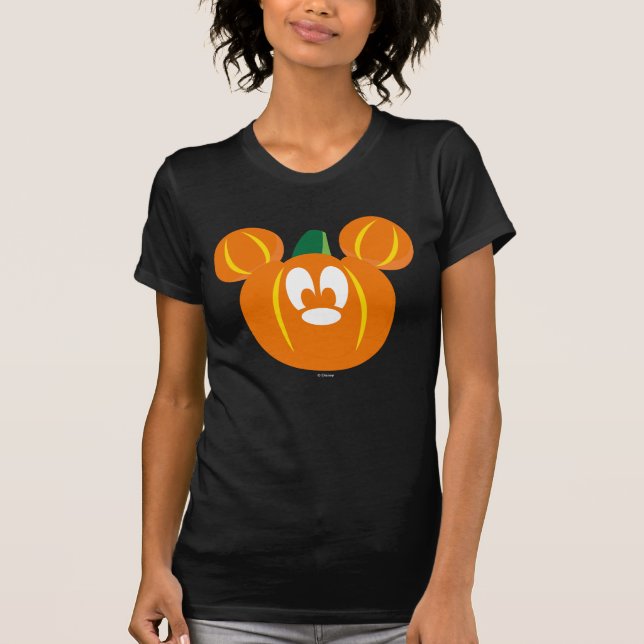 Mickey Mouse Pumpkin T-Shirt (Front)