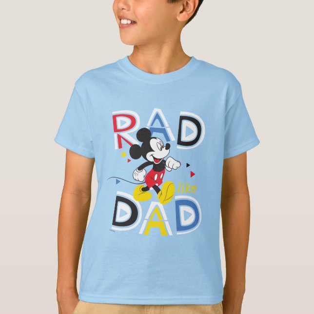 Mickey Mouse | Rad Like Dad T-Shirt (Front)