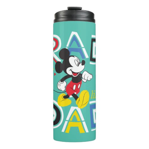 Mickey Mouse  Rad Like Dad Thermal Tumbler