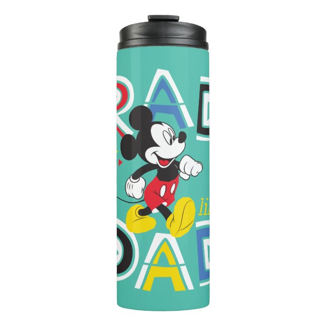 Mickey Mouse | Rad Like Dad Thermal Tumbler (Front)