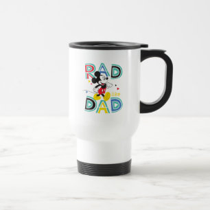 Mickey Mouse Rad Like Dad Travel Mug