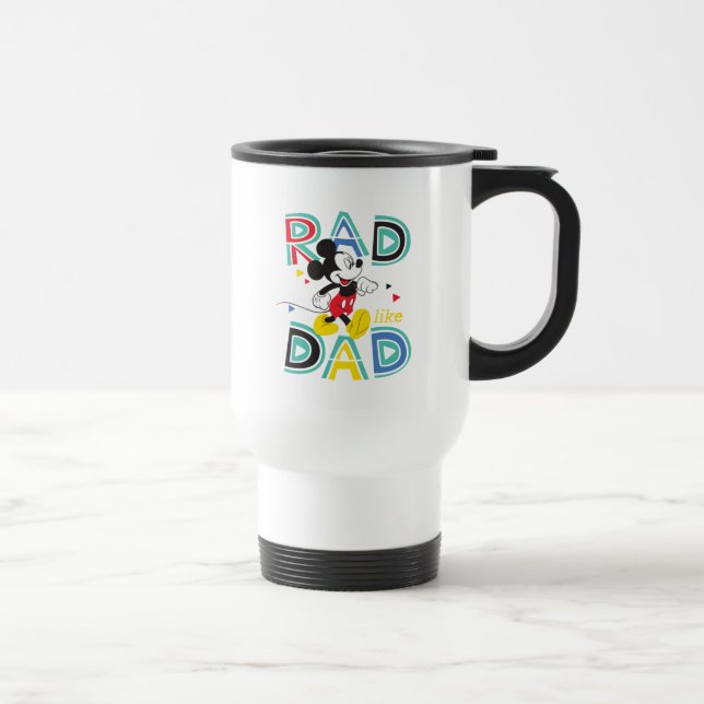 Mickey Mouse | Rad Like Dad Travel Mug (Right)