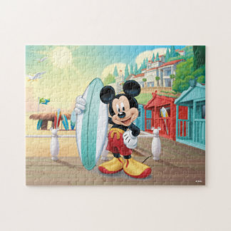 Mickey Mouse Ready To Surf Jigsaw Puzzle