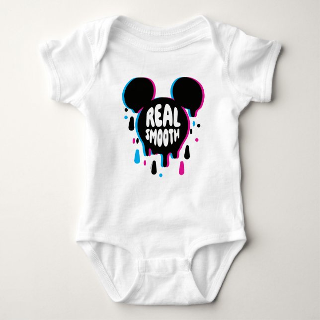 Mickey Mouse Real Smooth Baby Bodysuit (Front)