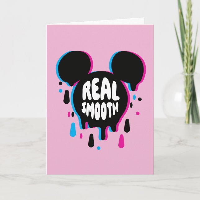 Mickey Mouse Real Smooth Card (Front)