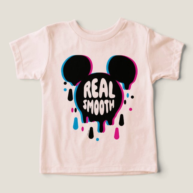 Mickey Mouse Real Smooth Toddler T-shirt (Design Front)