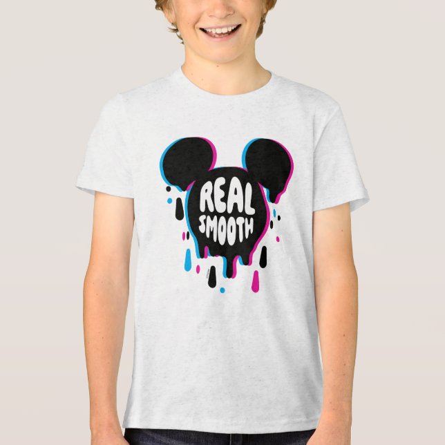 Mickey Mouse Real Smooth Tri-Blend Shirt (Front)