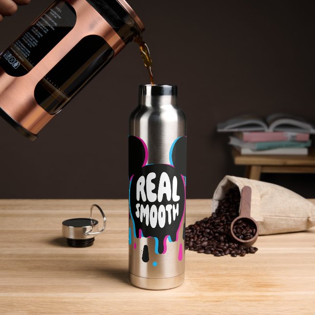 Mickey Mouse Real Smooth Water Bottle (Coffee)
