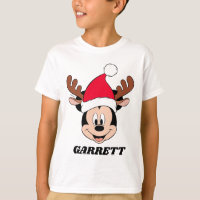 Mickey Mouse | Reindeer Antlers & Santa Hat