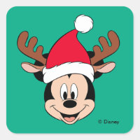 Mickey Mouse | Reindeer Ears & Santa Hat