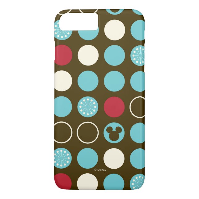 Mickey Mouse | Retro Polka Dot Pattern Case-Mate iPhone Case (Back)