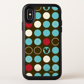 Mickey Mouse | Retro Polka Dot Pattern Otterbox Symmetry Iphone X Case by MickeyAndFriends at Zazzle