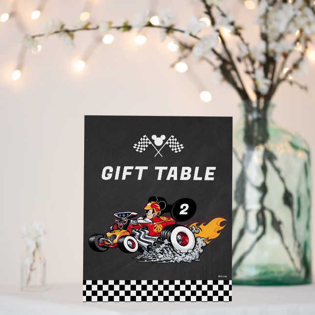Mickey Mouse Roadster Racers Birthday Foam Board (In Situ (Wedding))