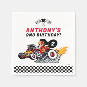 Mickey Mouse Roadster Racers Birthday Napkins