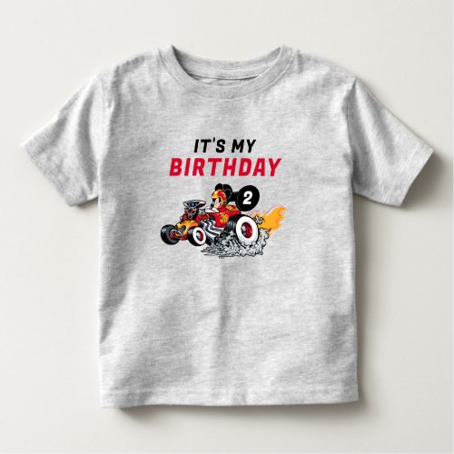 Mickey Mouse Roadster Racers Birthday Toddler T_shirt