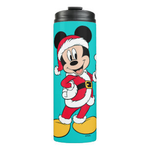 Mickey Mouse Santa Claus Outfit Thermal Tumbler