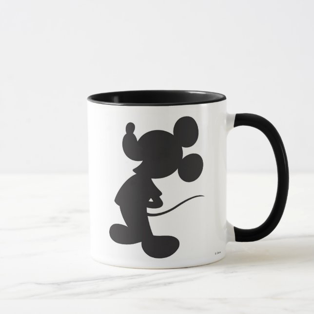 Mickey Mouse Silhouette Mug (Right)
