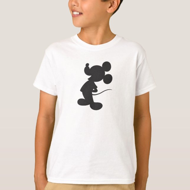 Mickey Mouse Silhouette T-Shirt (Front)