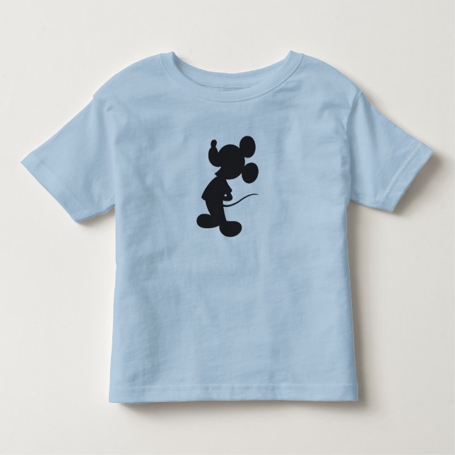 Mickey Mouse Silhouette Toddler T-shirt (Front)