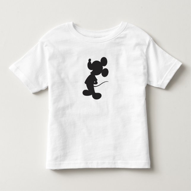Mickey Mouse Silhouette Toddler T-shirt (Front)