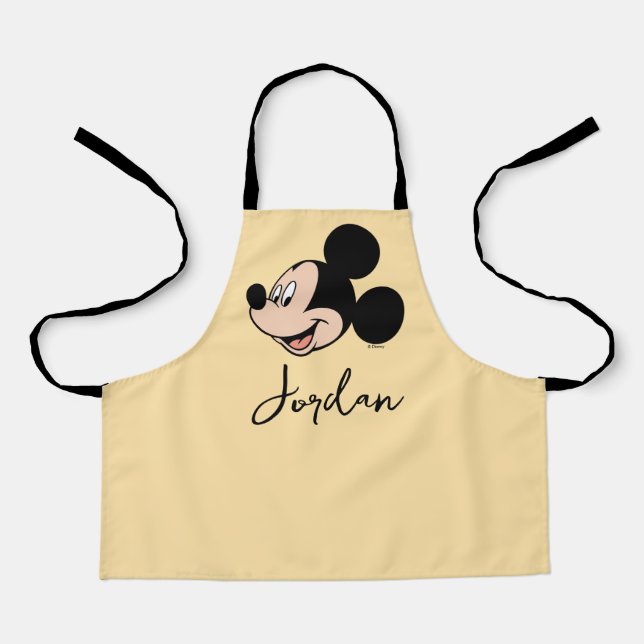 Mickey Mouse Smile Apron (Front)