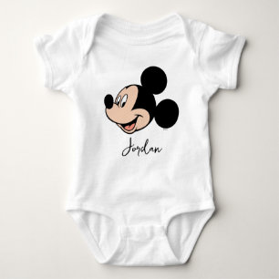 Mickey Mouse Smile Baby Bodysuit