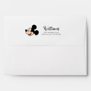 Mickey Mouse Smile Envelope