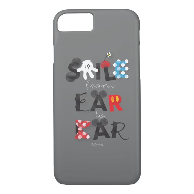 Mickey Mouse | Smile From Ear To Ear Case-Mate iPhone Case (Back)