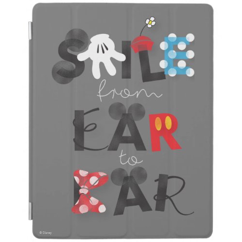 Mickey Mouse  Smile From Ear To Ear iPad Smart Cover