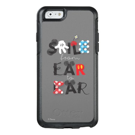 Mickey Mouse | Smile From Ear To Ear Otterbox Iphone 6/6s Case