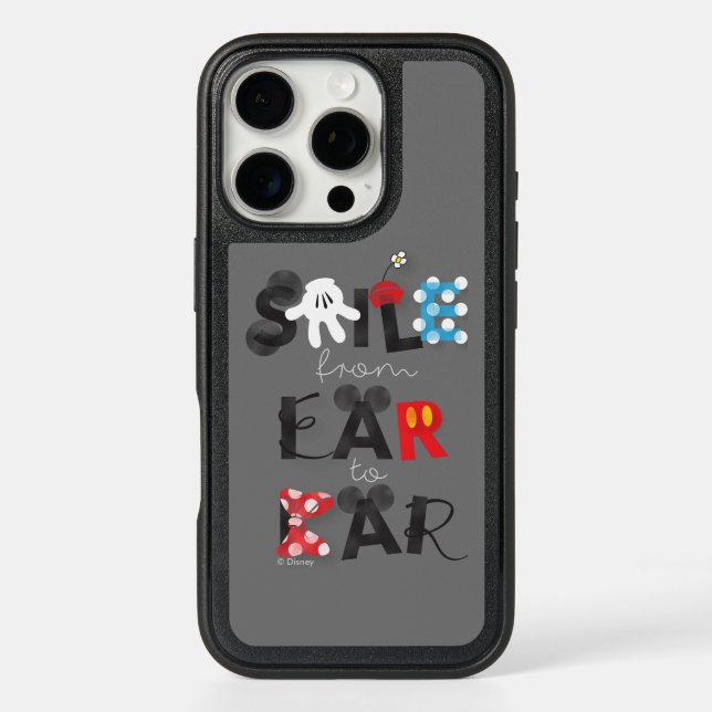Mickey Mouse | Smile From Ear To Ear Otterbox iPhone Case (Back)