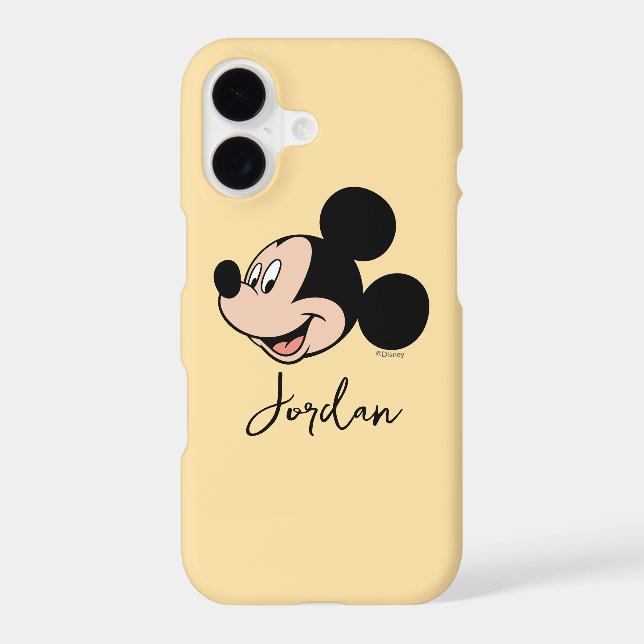 Mickey Mouse Smile Iphone Case (Back)