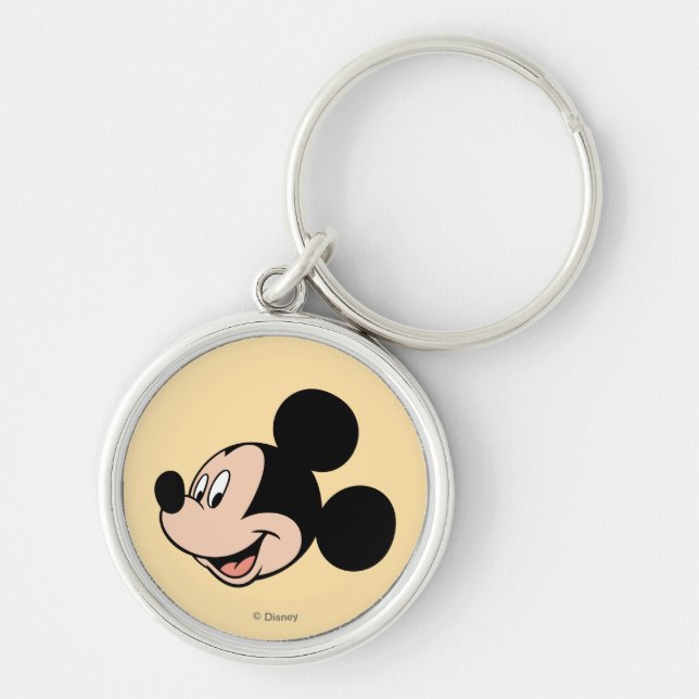 Mickey Mouse Smile Keychain (Front)