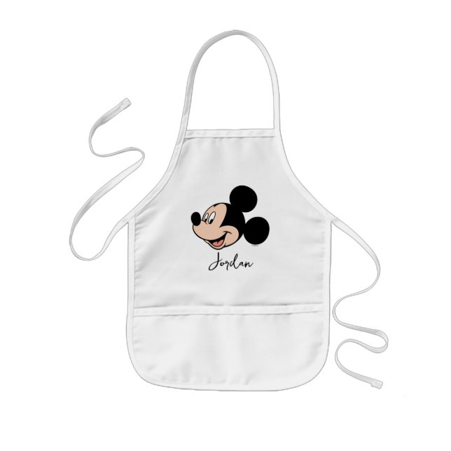Mickey Mouse Smile Kids' Apron (Front)