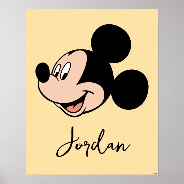 Mickey Mouse Smile Poster (Front)