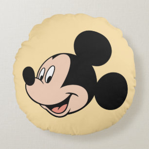 Mickey Mouse Smile Round Pillow