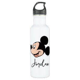 Mickey Mouse Smile Stainless Steel Water Bottle