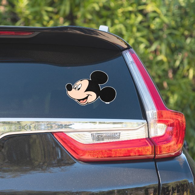 Mickey Mouse Smile Sticker (Car Side)