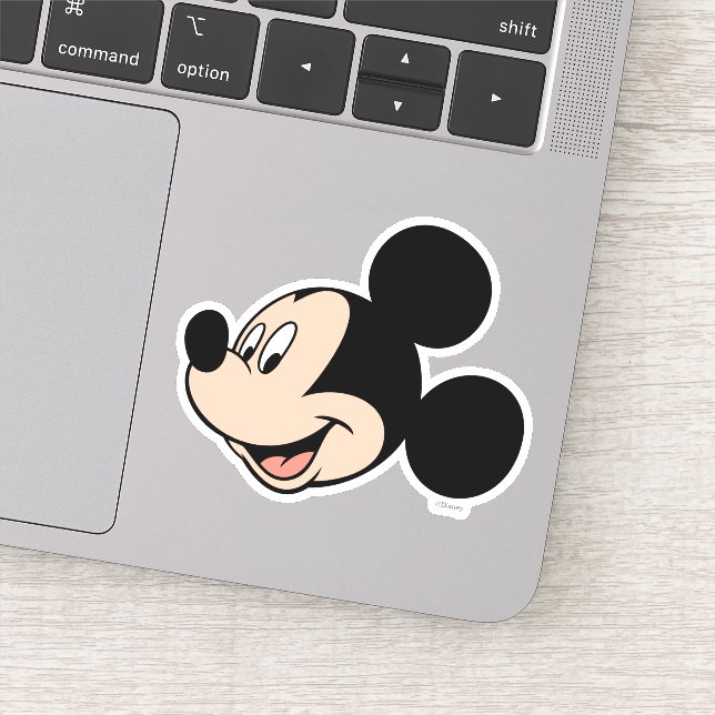 Mickey Mouse Smile Sticker (Detail)