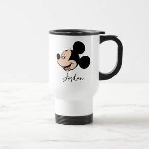 Mickey Mouse Smile Travel Mug