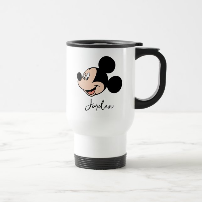 Mickey Mouse Smile Travel Mug (Right)