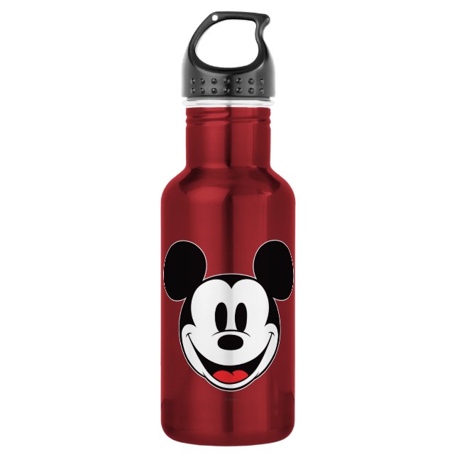 Mickey Mouse Smiling 2 Stainless Steel Water Bottle (Front)