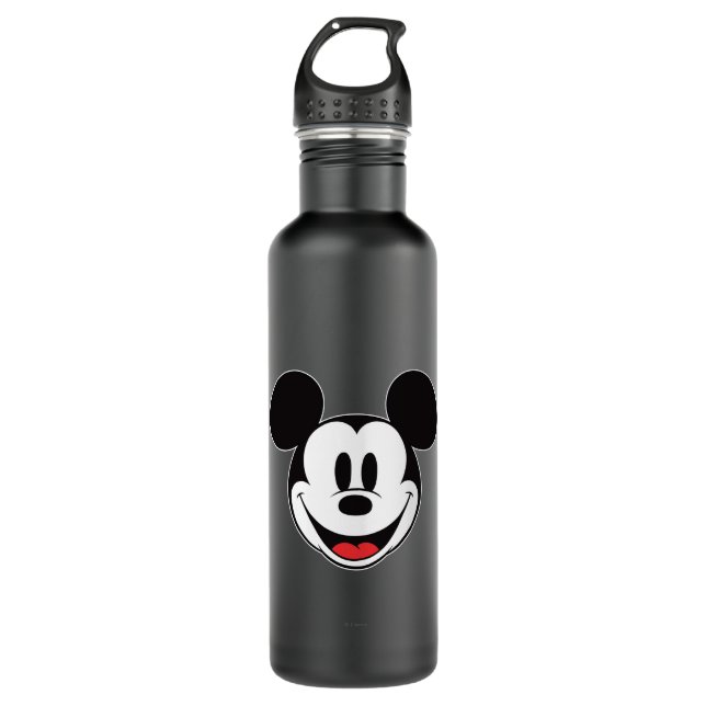 Mickey Mouse Smiling 2 Stainless Steel Water Bottle (Front)
