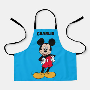 Mickey Mouse Smiling Pose Apron