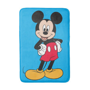 Mickey Mouse Smiling Pose Bath Mat