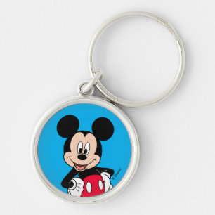 Mickey Mouse Smiling Pose Keychain