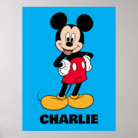 Mickey Mouse Smiling Pose